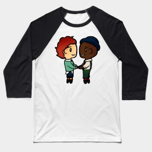 Wylan x Jesper - Six of Crows B Baseball T-Shirt